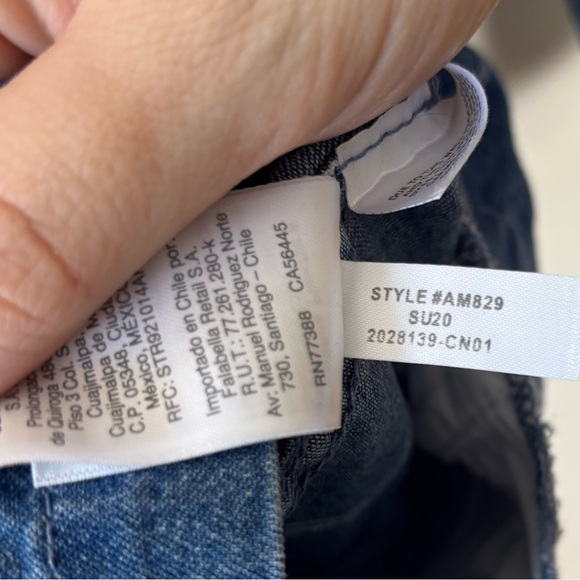 J. Crew Women’s Striped Cotton Button Front Belted Jean Jacket Size Medium - Picture 6 of 8